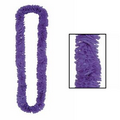 Soft Twist Purple Poly Leis w/ Individual UPC Code